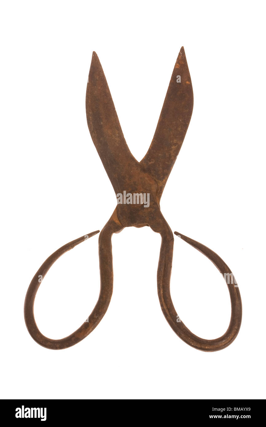 recycled scrap metal scissors handmade in Vietnam Stock Photo Alamy