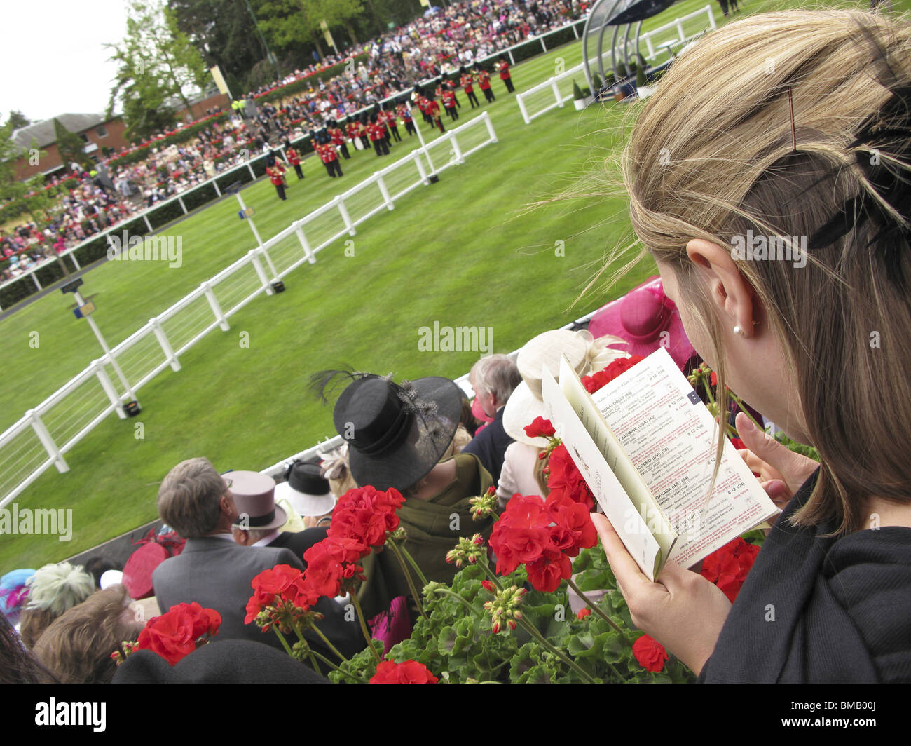 Royal Ascot pageant ceremony,part of the season in the uk Stock Photo
