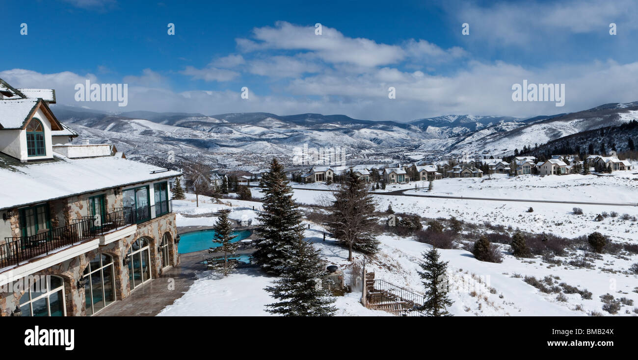 Panoramic Winter Scenic View Of Snowy Rocky Mountains In Vail Colorado Usa From Resort Stock Photo Alamy Panoramic Winter Scenic View Of Snowy Rocky Mountains In Vail Colorado Usa From Resort Stock Photo Alamy