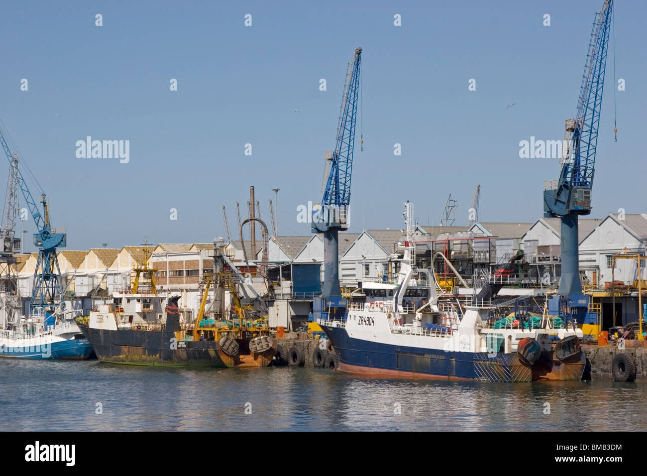 Harbour of Cape Town, South Africa Stock Photo