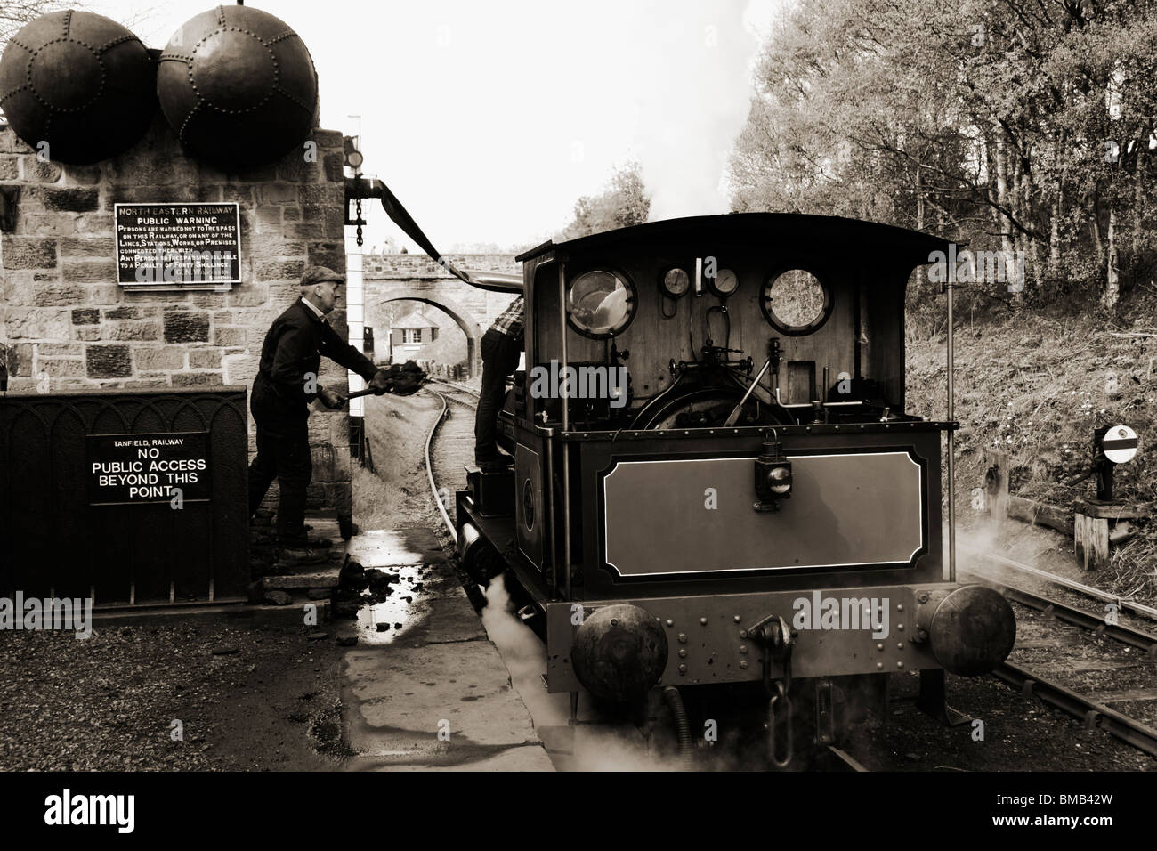 Tanfield Railway, Old Marley Hill, Sunniside, Gateshead, Tyne and Wear Stock Photo Alamy