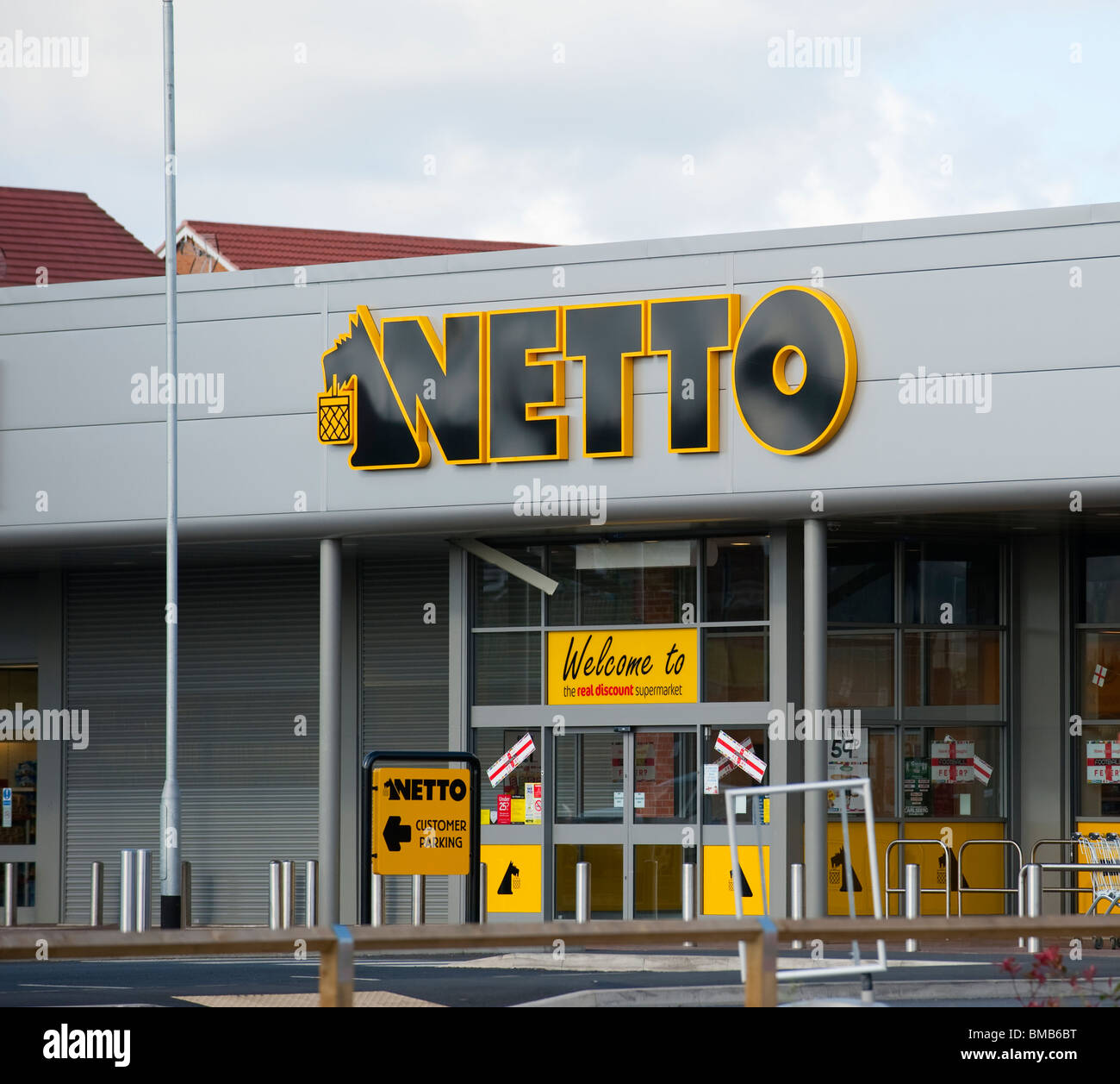 Asda Announces purchase of Netto on 26.05.10 Image taken 28.05.10 Stock Photo