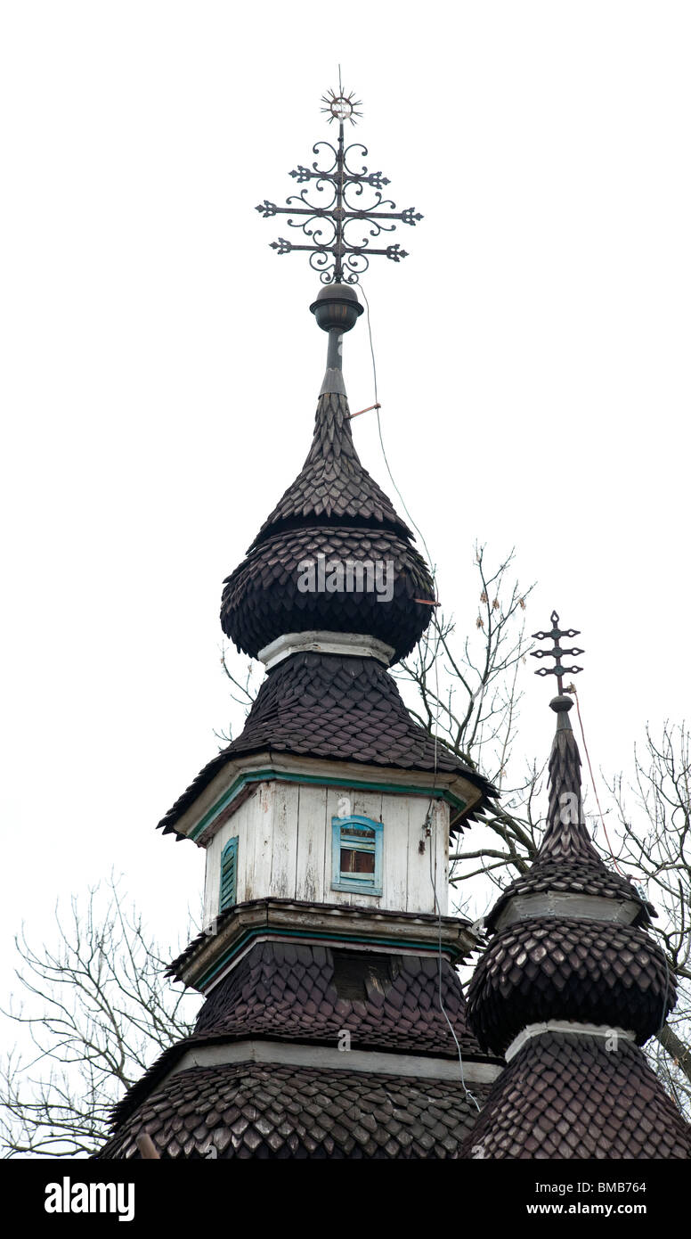 Ukrainian Church of St Michael, Petrin Park, Prague, Czech Republic Stock Photo