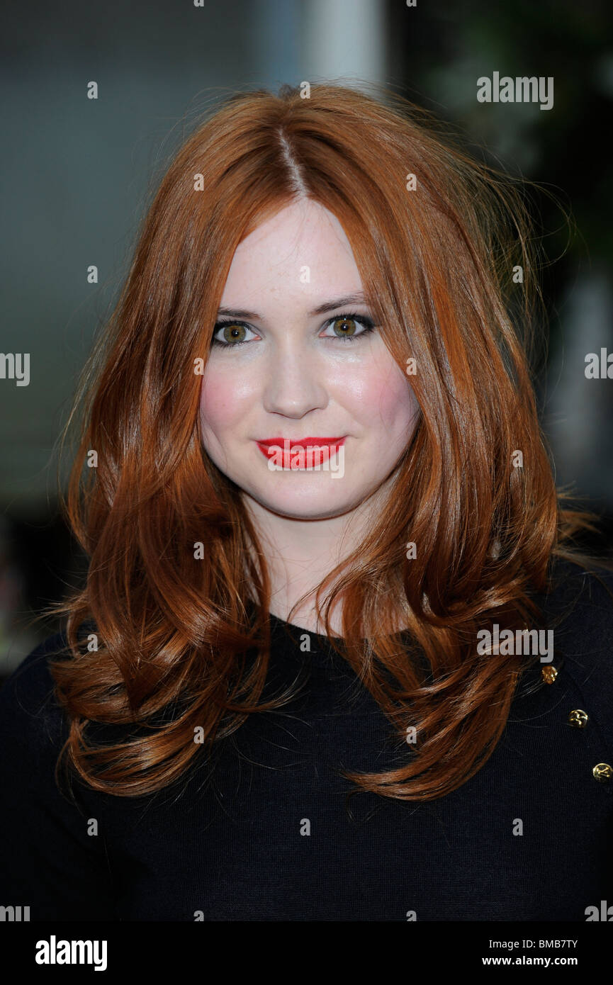 KAREN GILLAN SEX AND THE CITY 2 FILM PREMIERE ODEON CINEMA LEICESTER SQUARE LONDON ENGLAND 27 May 2010 Stock Photo