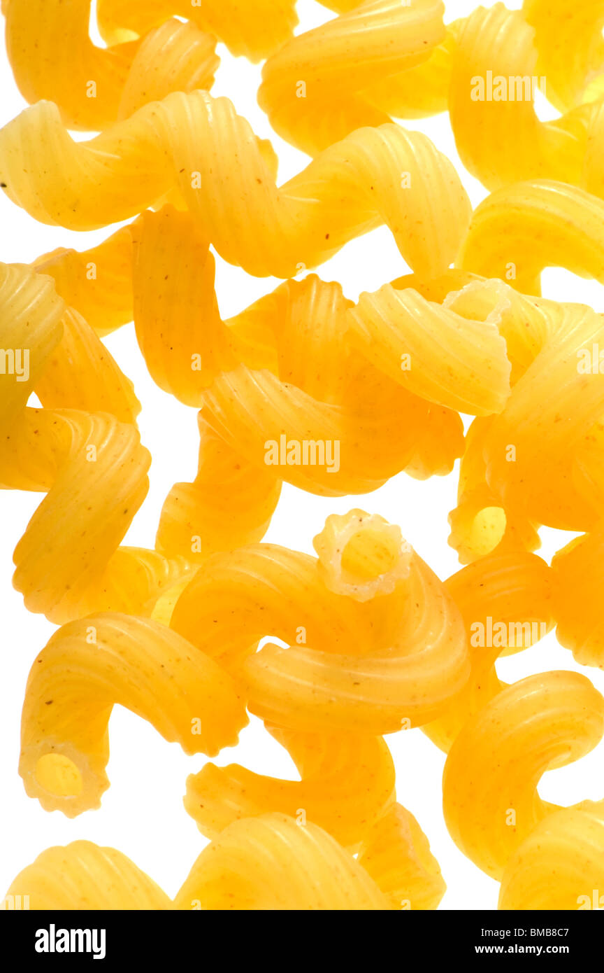 object on white food pasta close up Stock Photo Alamy
