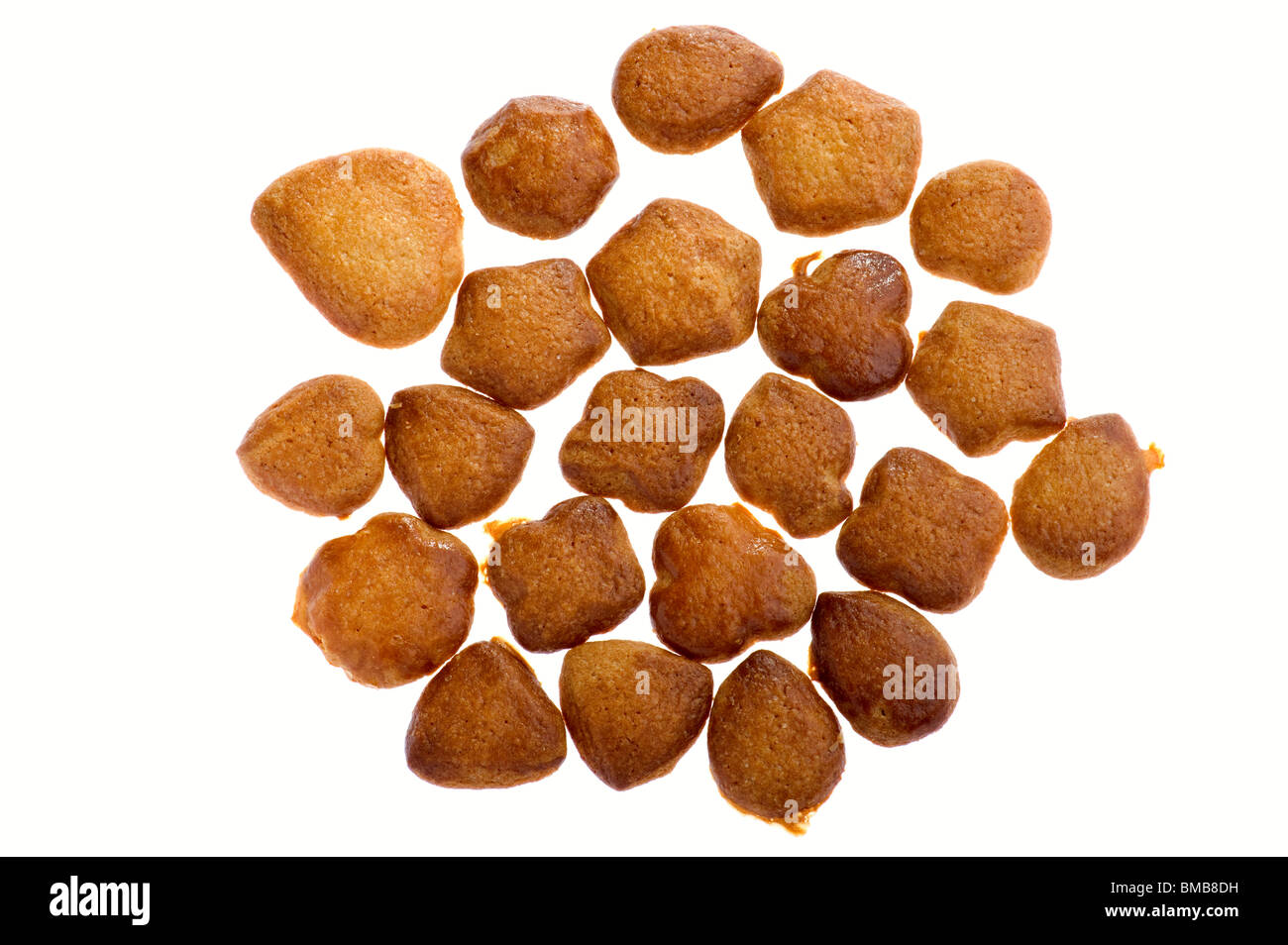object on white - food cracker close up Stock Photo - Alamy