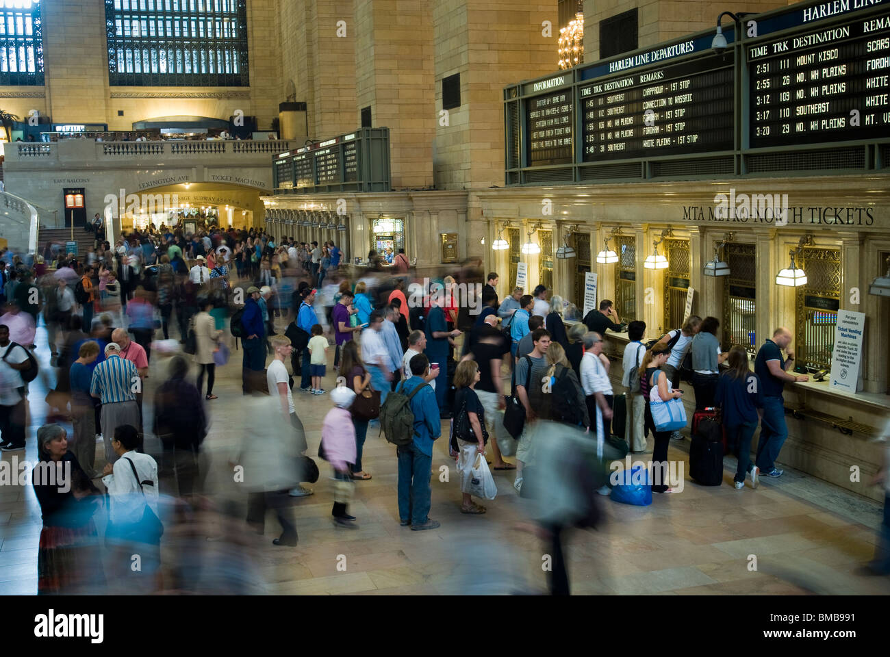 Travelers In Grand Central Terminal In New York Get Out Of Town For Stock Photo Alamy