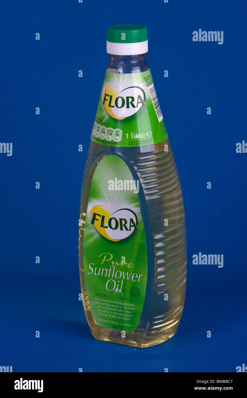 Flora sunflower oil Stock Photo Alamy