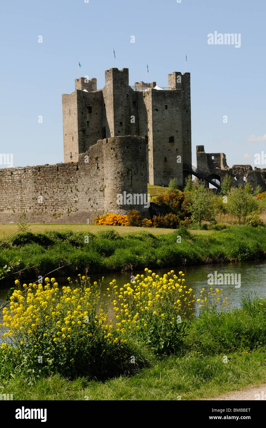 Trim Castle, County Meath Ireland. Largest Anglo Norman castle in