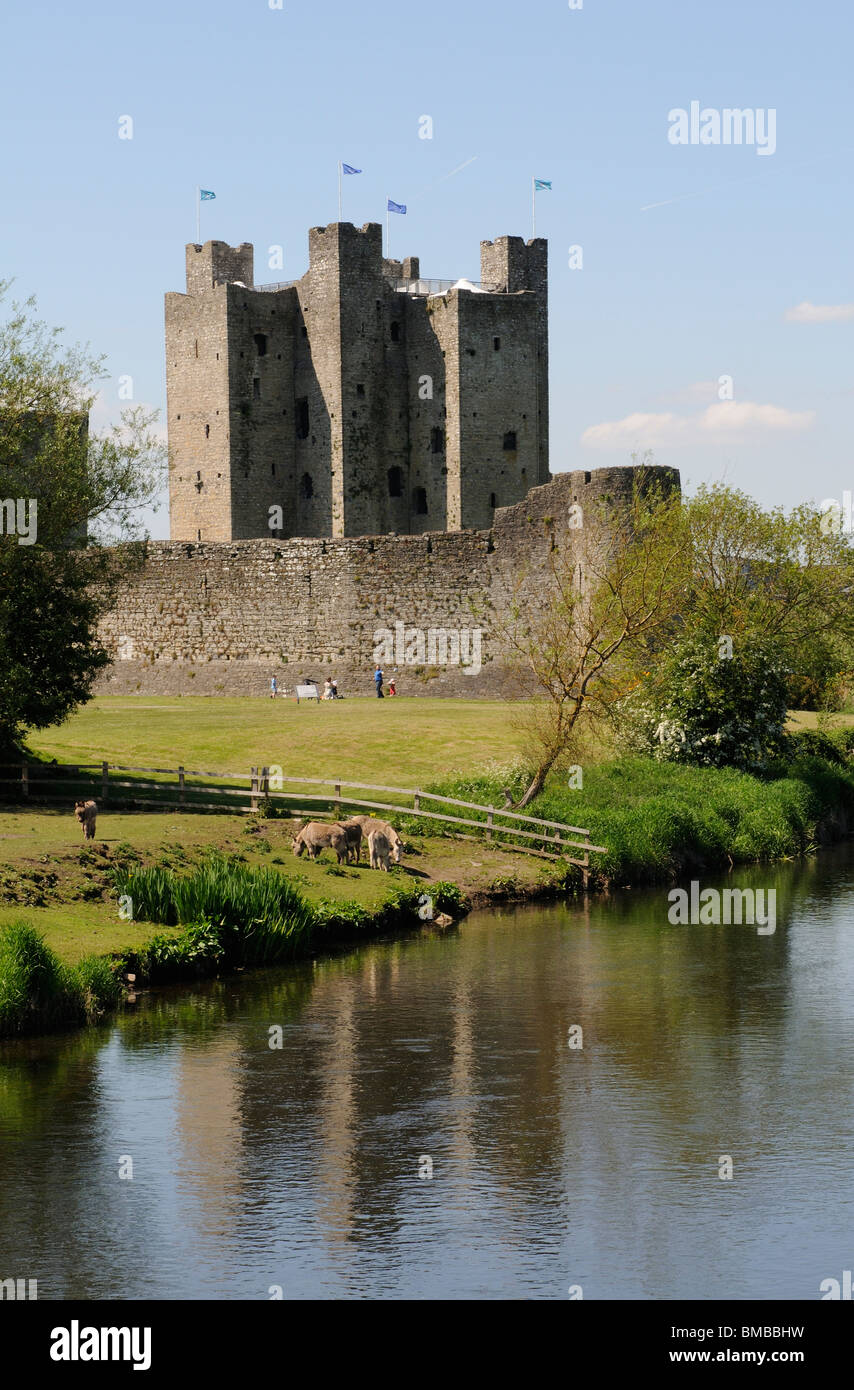 Trim Castle, County Meath Ireland. Largest Anglo Norman castle in