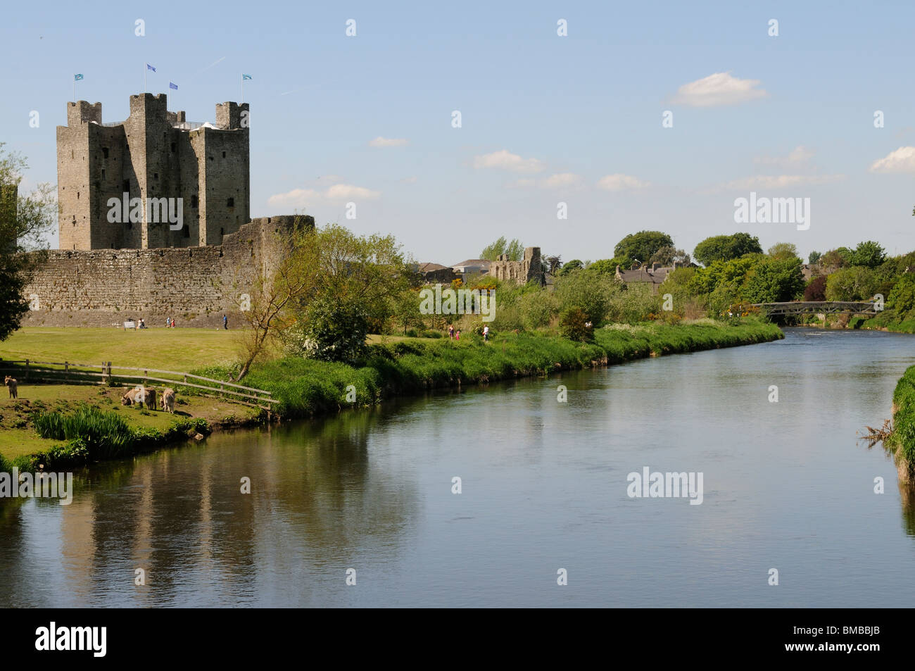 Trim Castle, County Meath Ireland. Largest Anglo Norman castle in