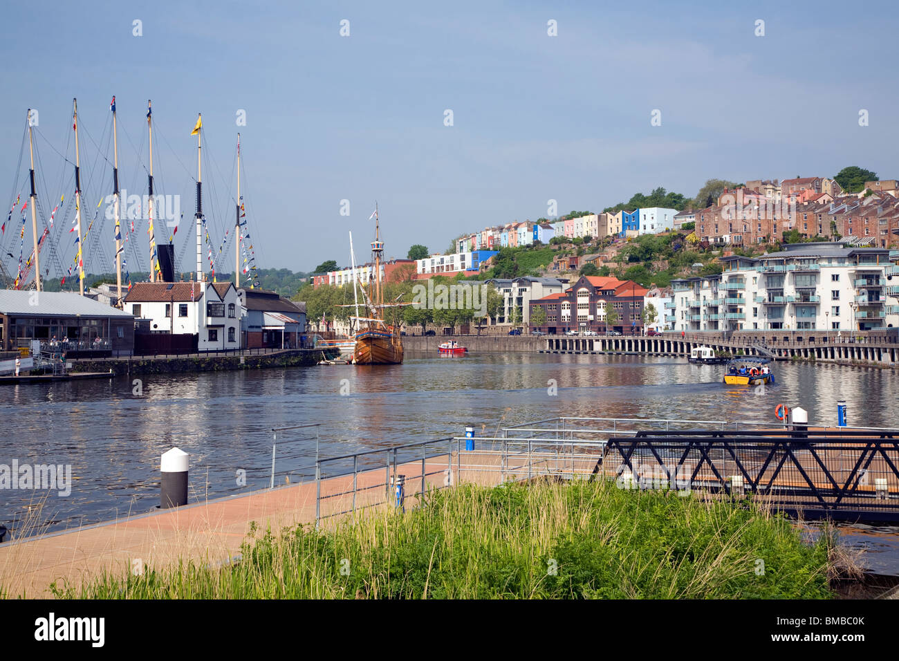 Floating Harbour, Hotwells, Bristol Stock Photo