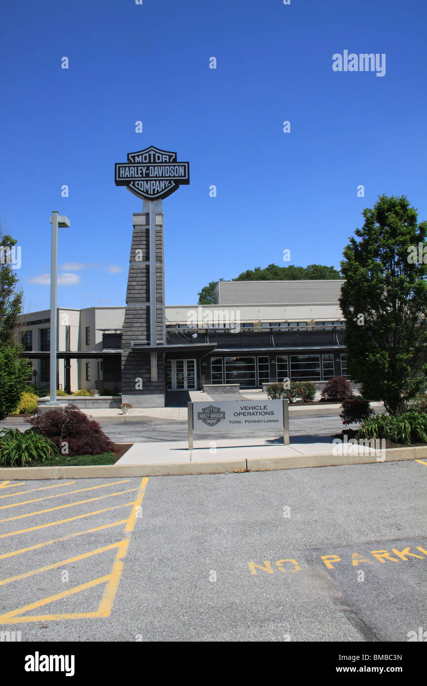 HarleyDavidson Manufacturing Plant in York, PA Stock Photo Alamy