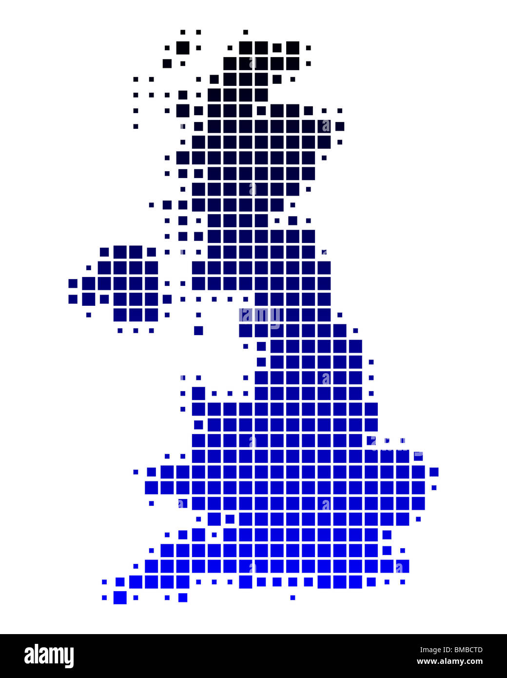 Map Of Great Britain BMBCTD 
