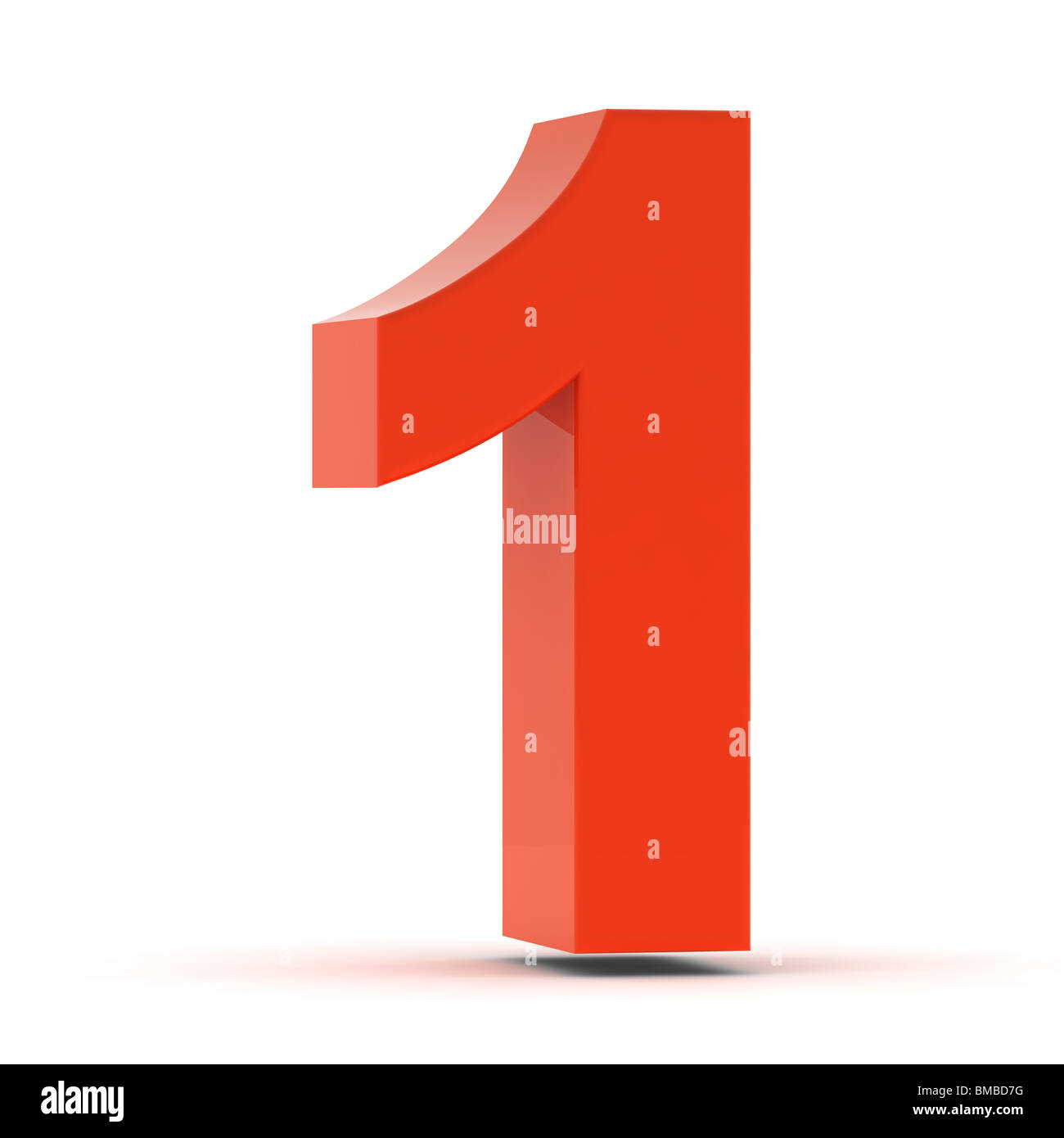 The Number 1 Red Plastic Stock Photo Alamy The Number 1 Red Plastic Stock Photo Alamy