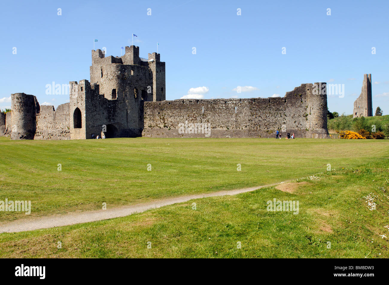 Trim Castle County Meath Ireland largest Anglo Norman castle in Ireland