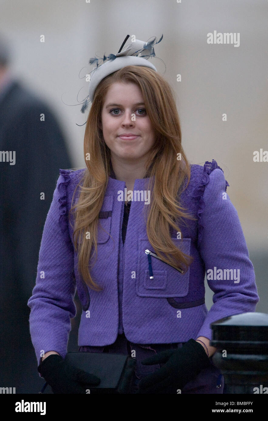 Britain's Princess Beatrice, eldest daughter of Prince Andrew and Sarah Duchess of York Stock Photo