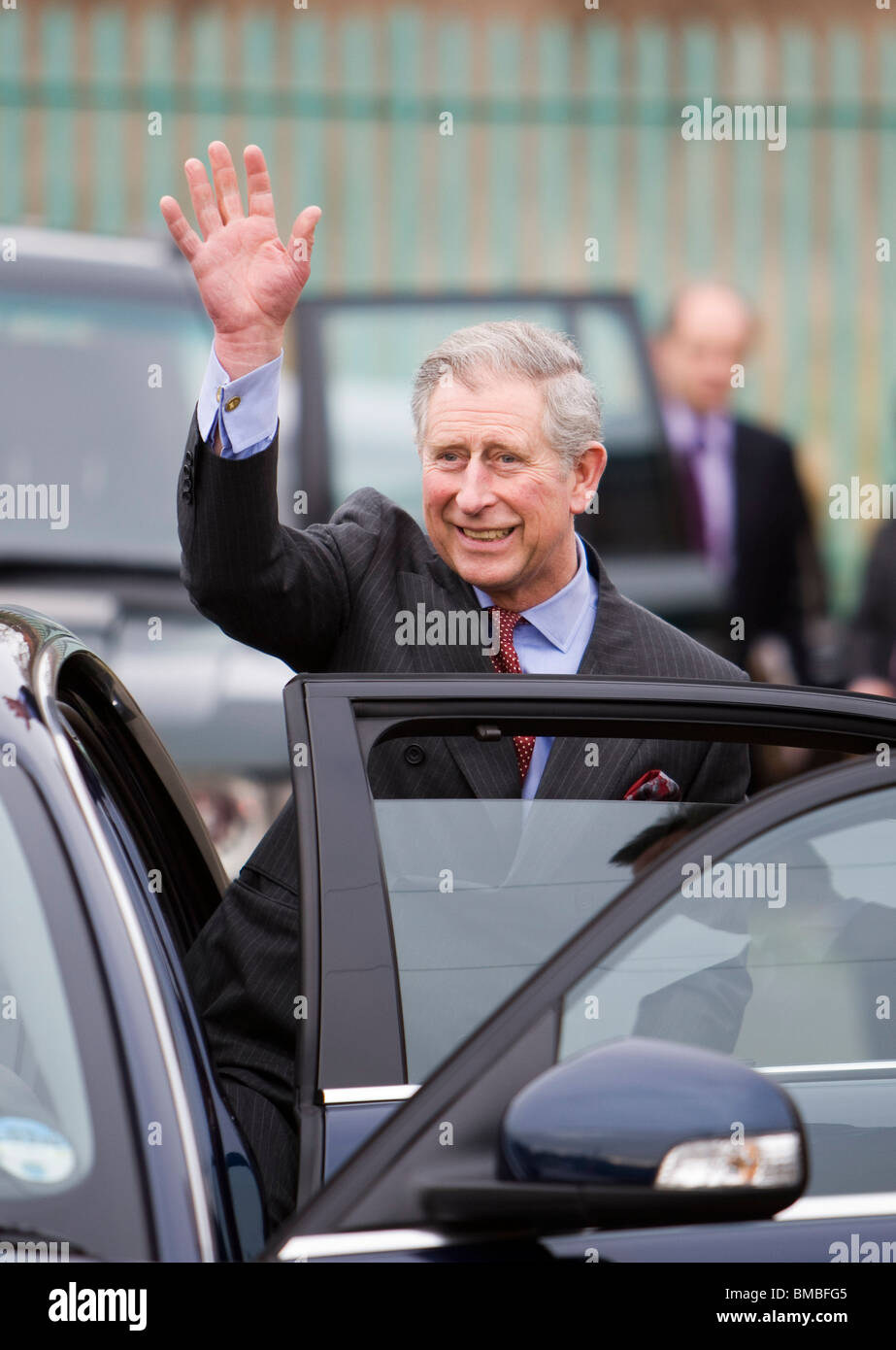 Britain's Prince Charles, the Prince of Wales, undertakes diverse engagements throughout the UK Stock Photo