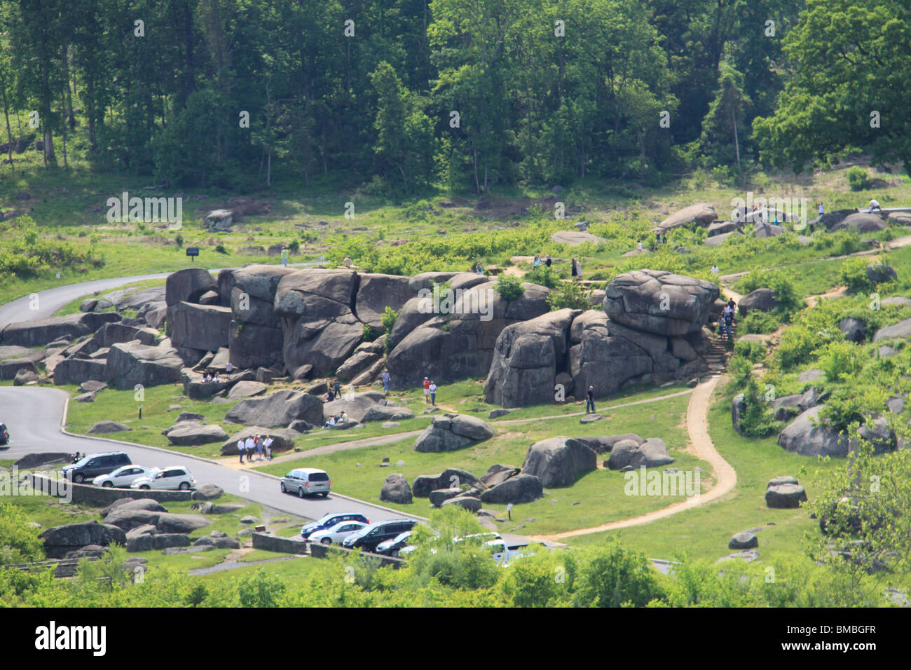 Gettysburg, PA the site of the major Battle of the American Civil War