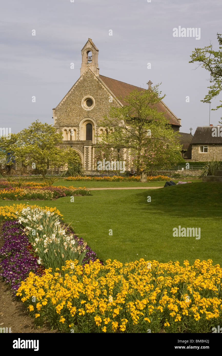 England Berkshire Reading Forbury gardens Stock Photo