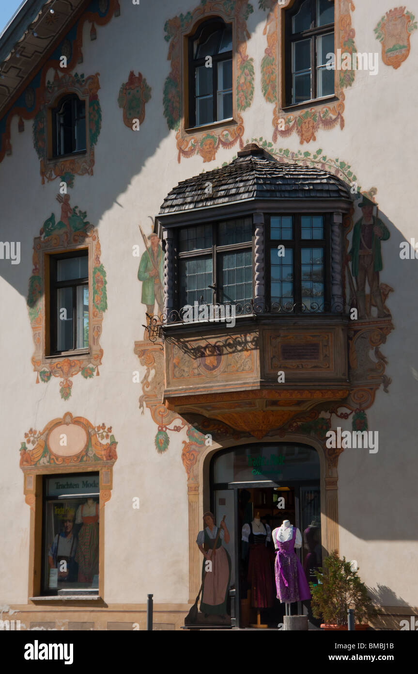 Traditional Bavarian dress shop, Germany Stock Photo