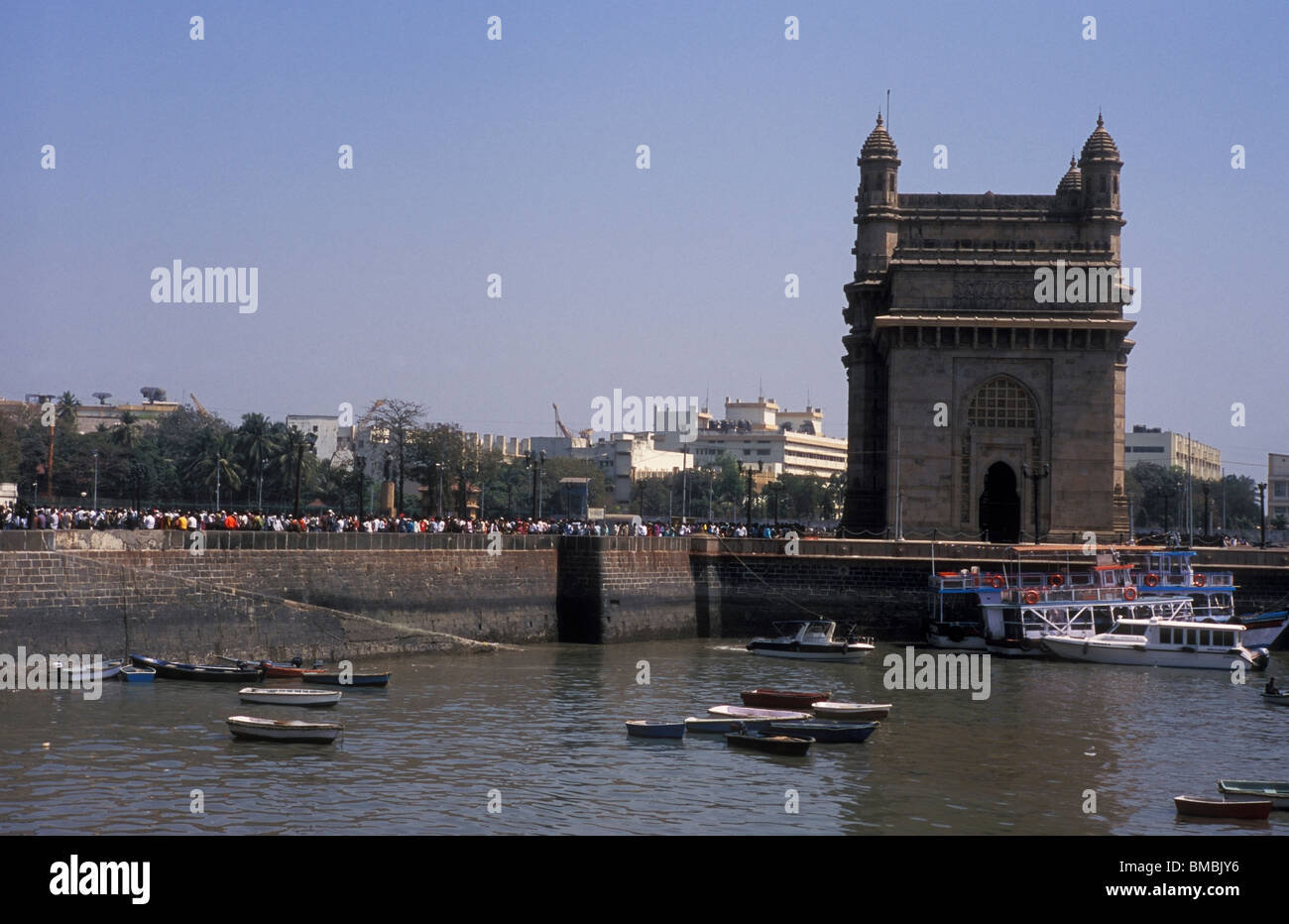 Gateway of India Mumbai Harbour Colaba Mumbai India Stock Photo - Alamy