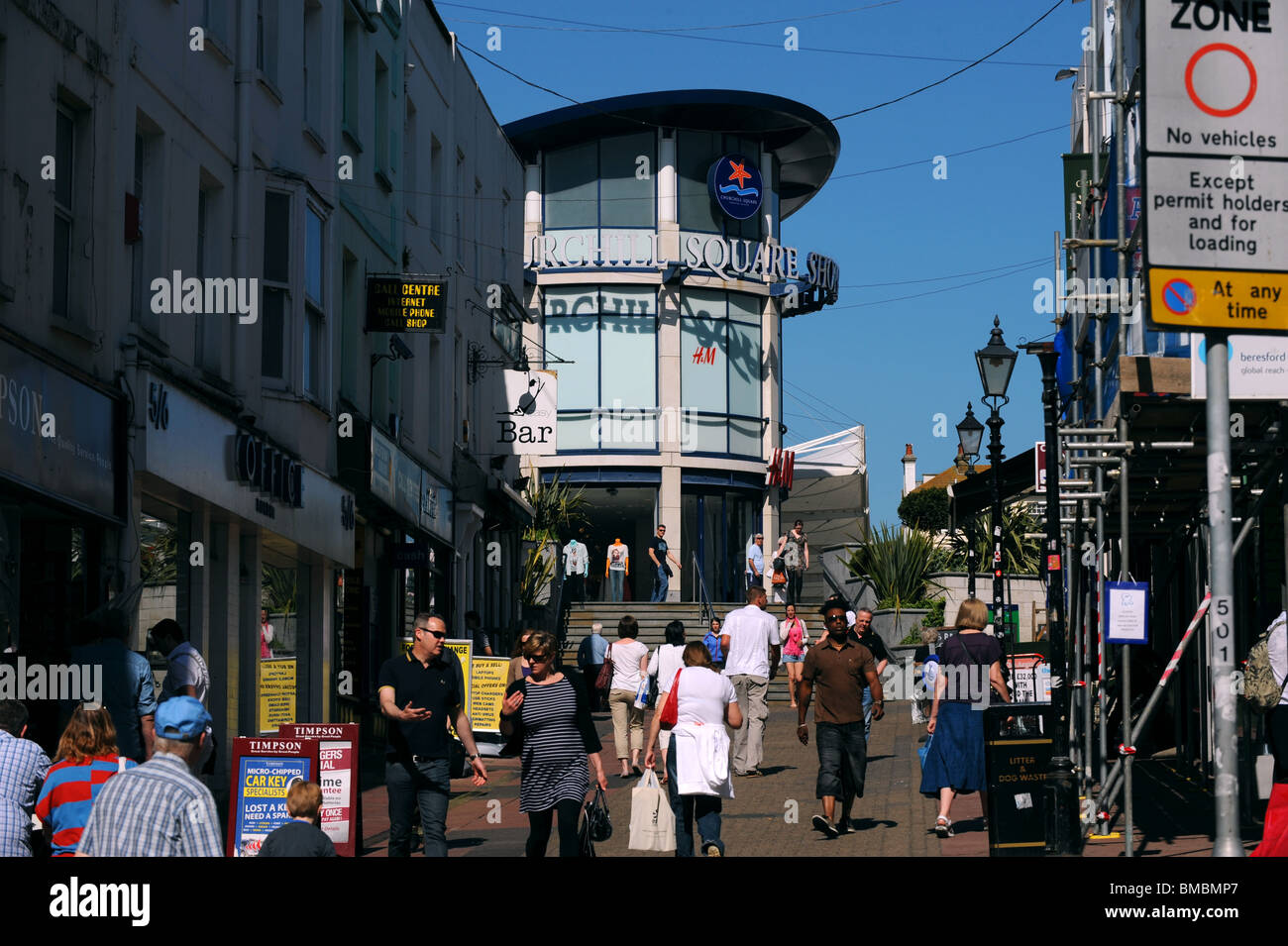 Churchill Square Shopping Centre in Brighton city centre UK Stock Photo