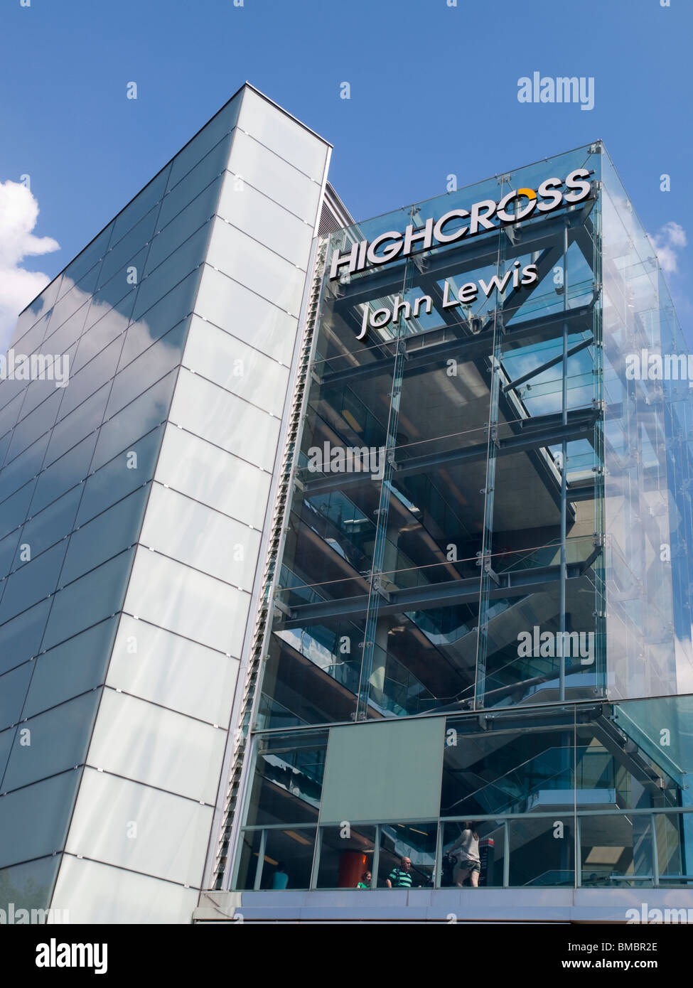 The John Lewis Building at Highcross Shopping Centre in Leicester City