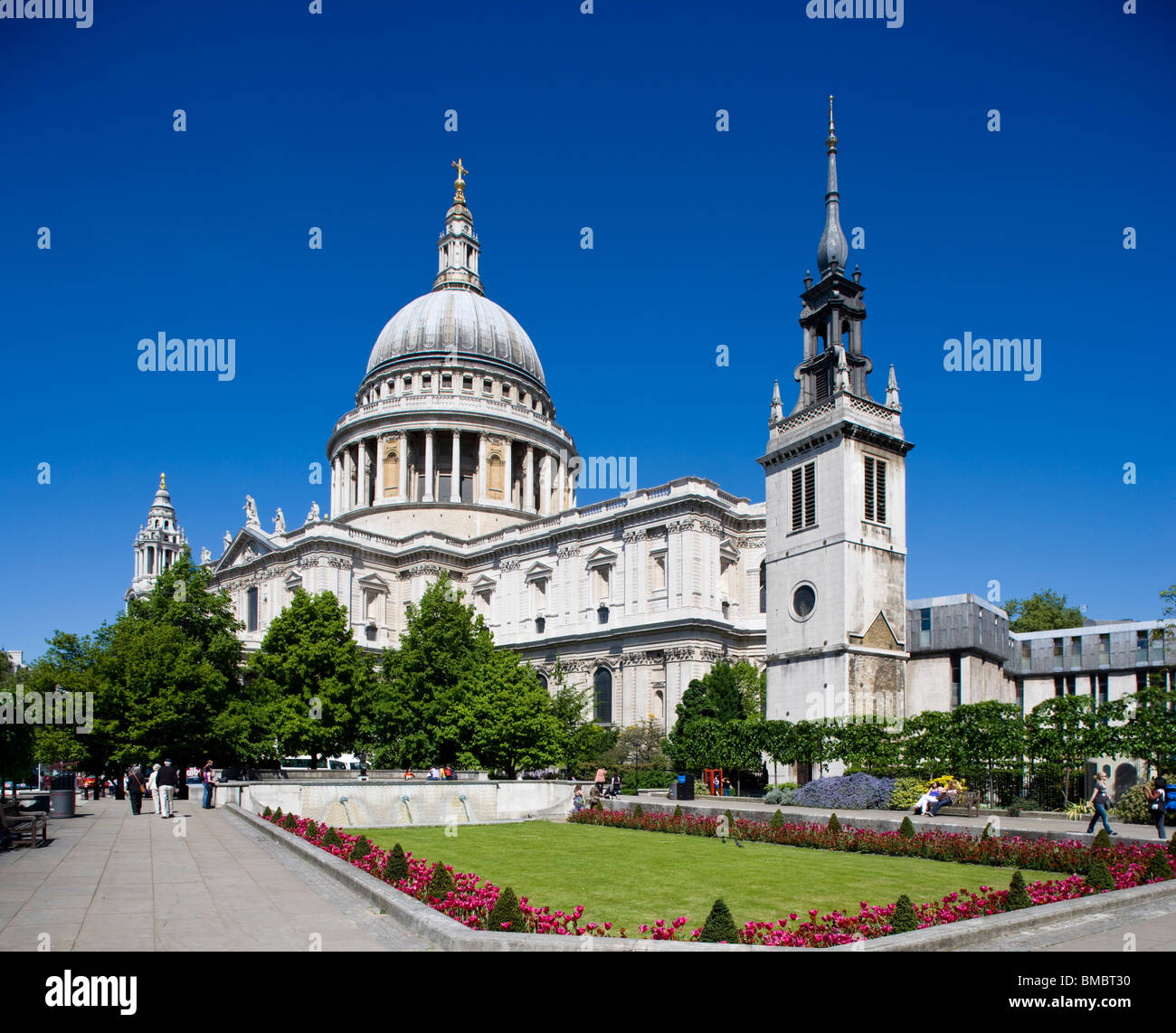 St Paul's Cathedral London England Stock Photo