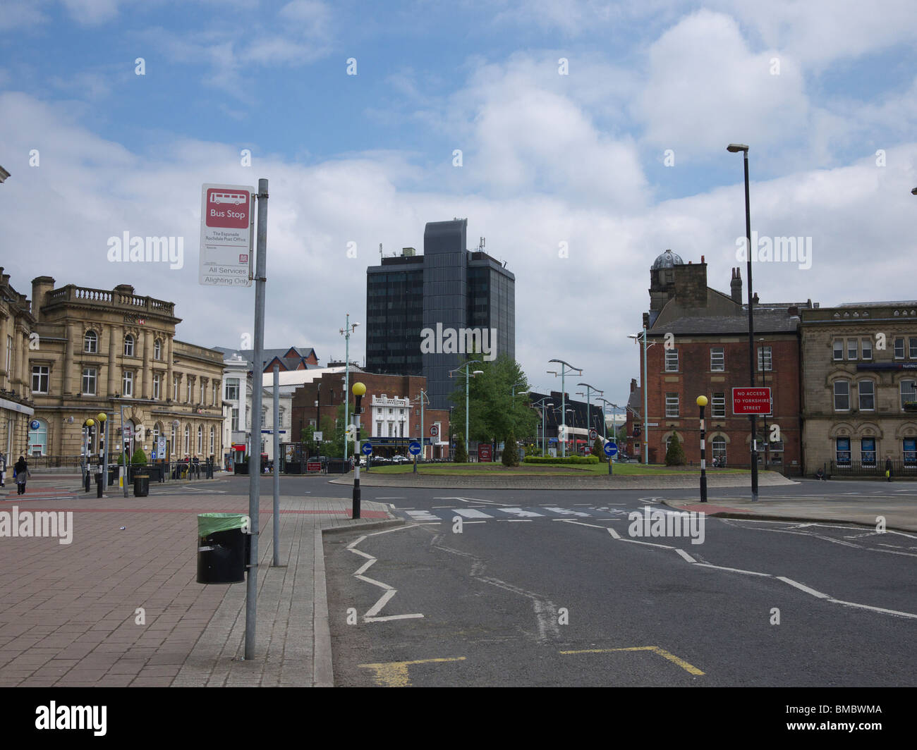 Rochdale Town centre, England UK Stock Photo Alamy