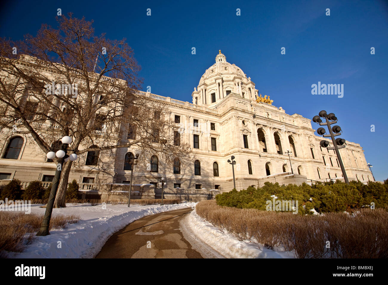 Capitol Building St Paul Minnesota Stock Photo