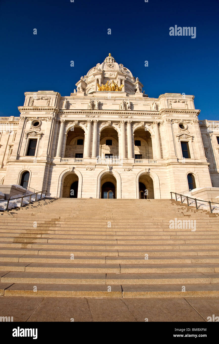 Capitol Building St Paul Minnesota Stock Photo