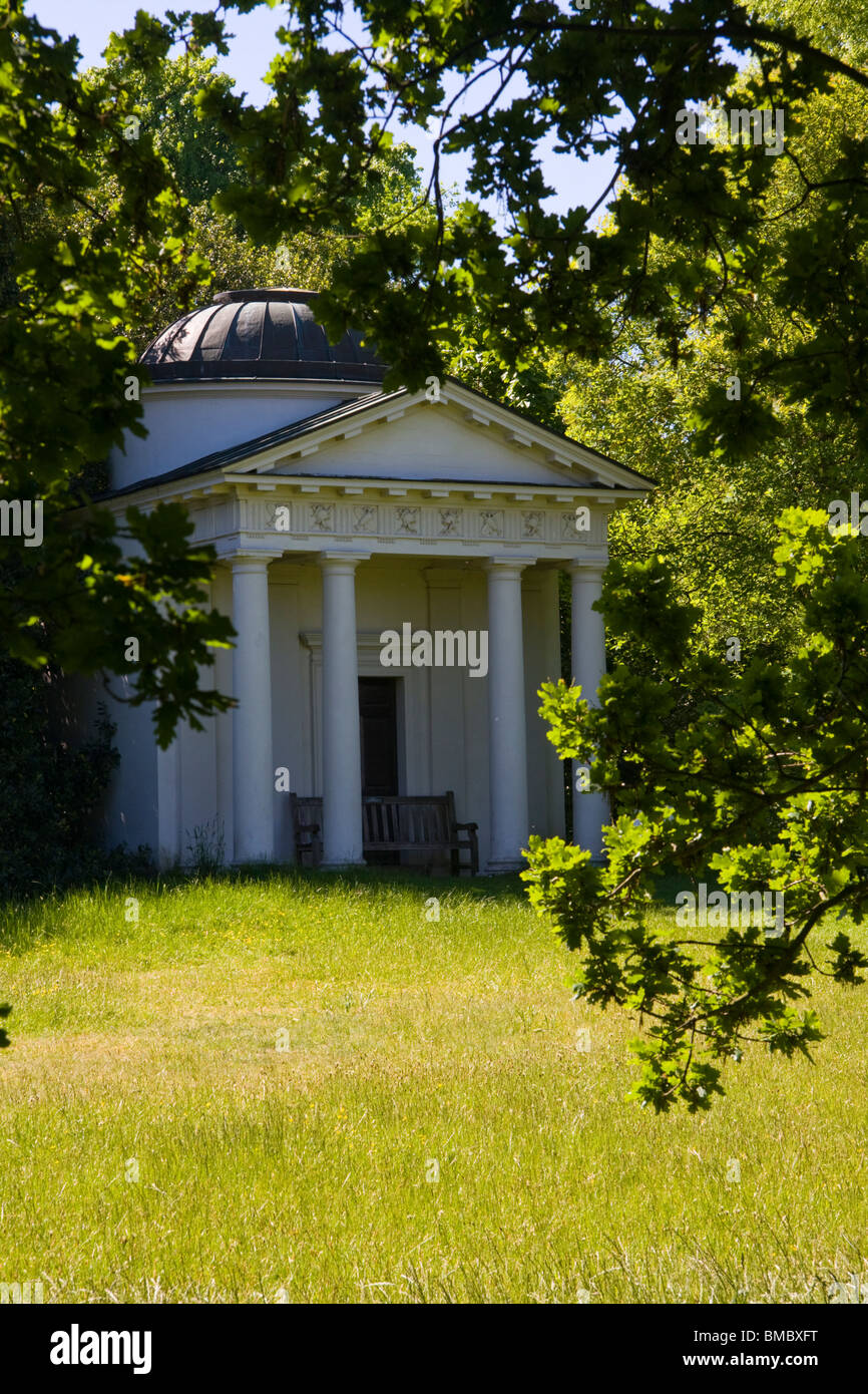 Temple of Bellona Kew Gardens London England Stock Photo