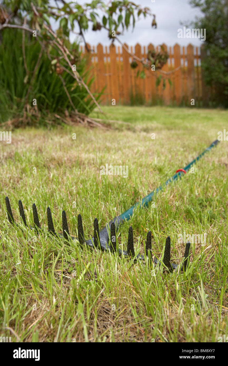 Distorted Rake Image Discarded rake hi-res stock photography and images - Alamy