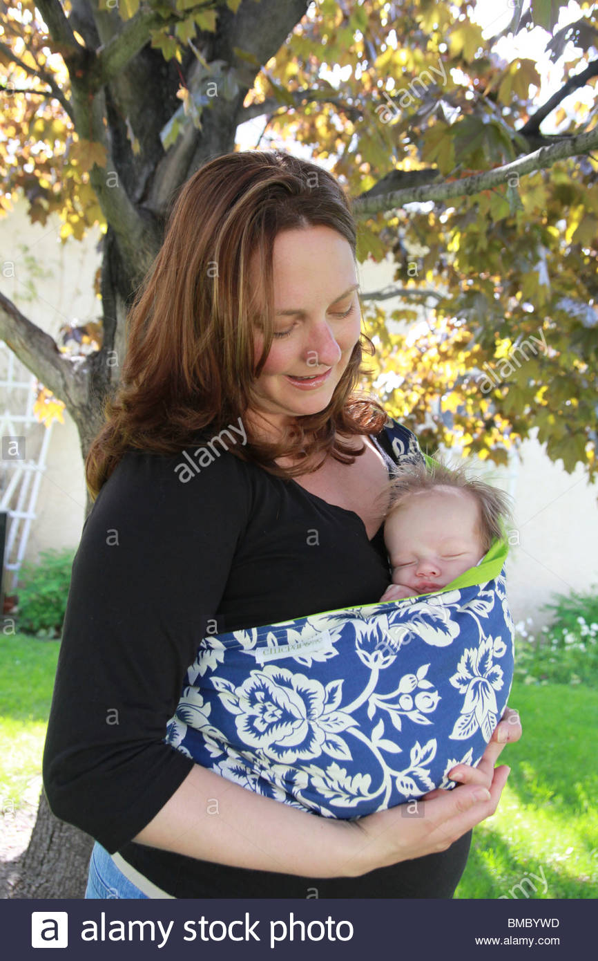 baby holding sling