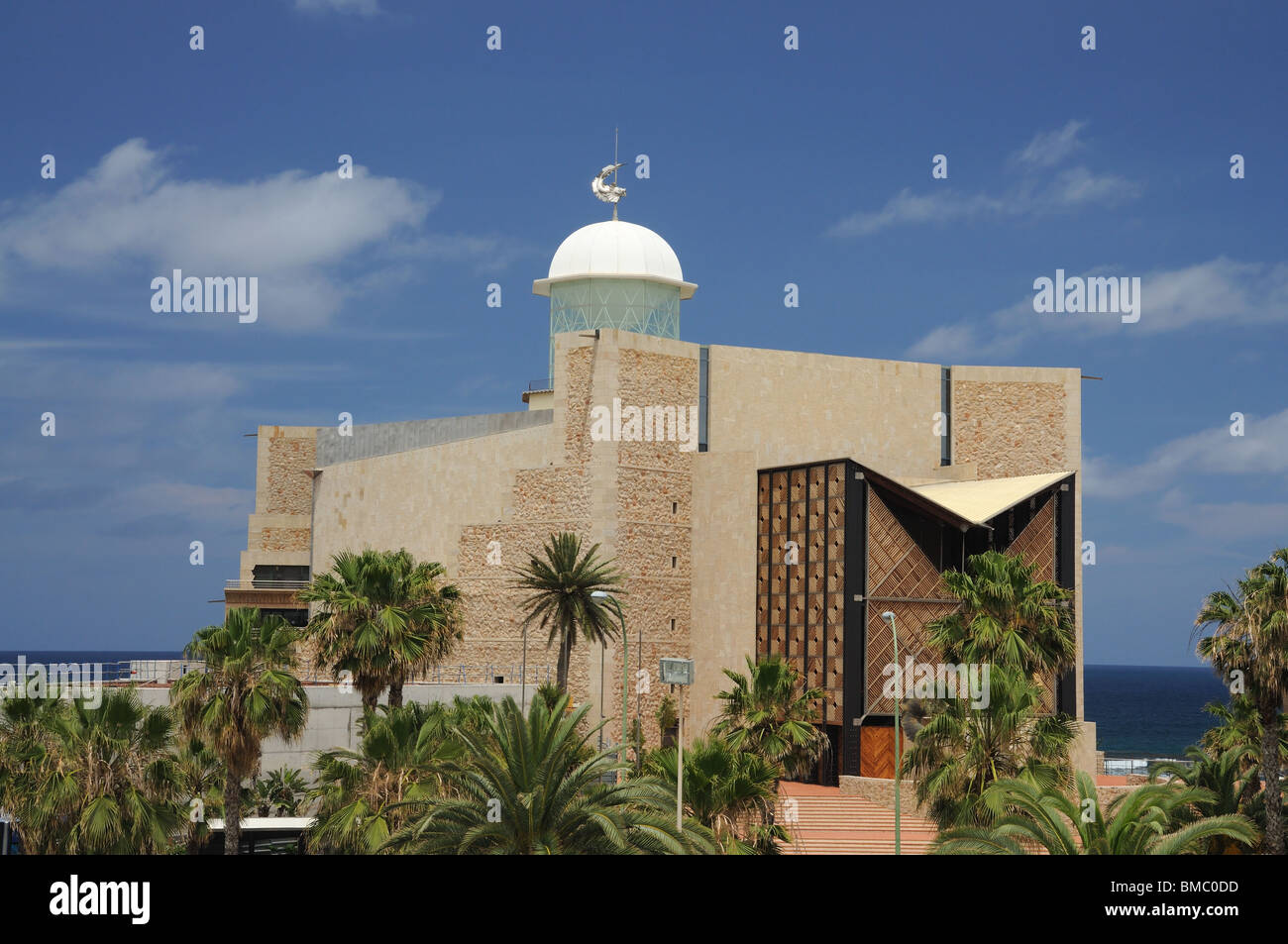 Auditorium Alfredo Kraus in Las Palmas de Gran Canaria, Spain Stock