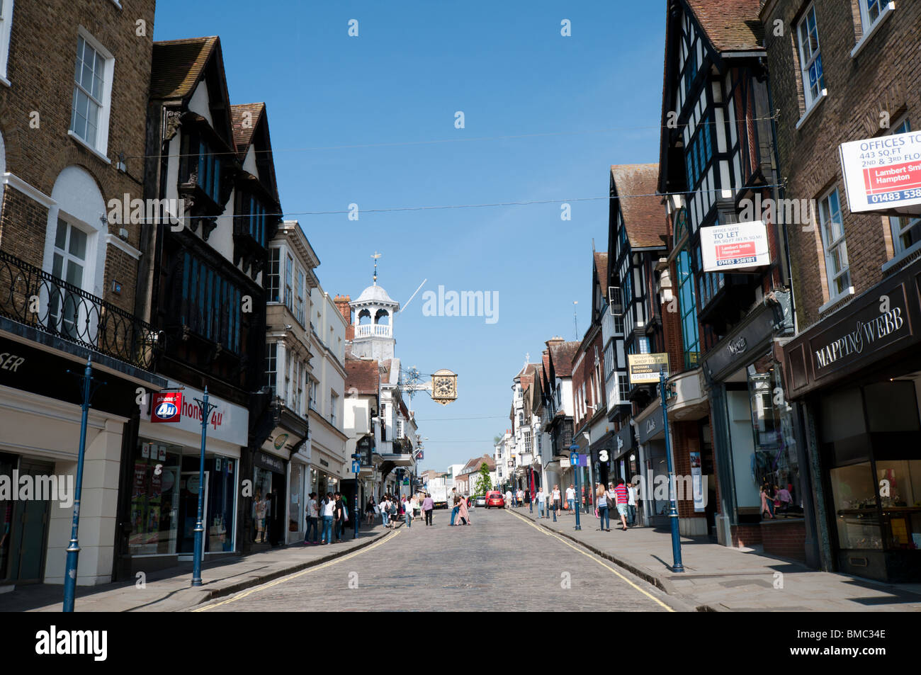 Guildford High Street High Resolution Stock Photography and Images Alamy