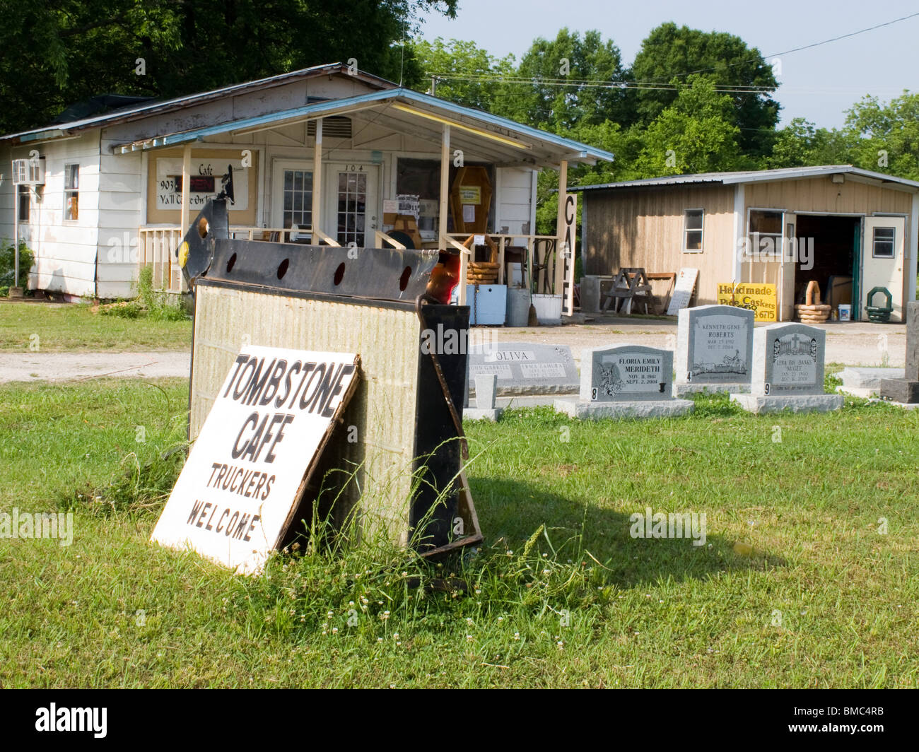 Tombstone Cafe in Annona, Texas Stock Photo Alamy