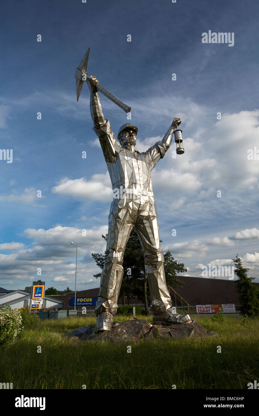 The Brownhills Miner Brownhills Walsall West Midlands England UK Stock