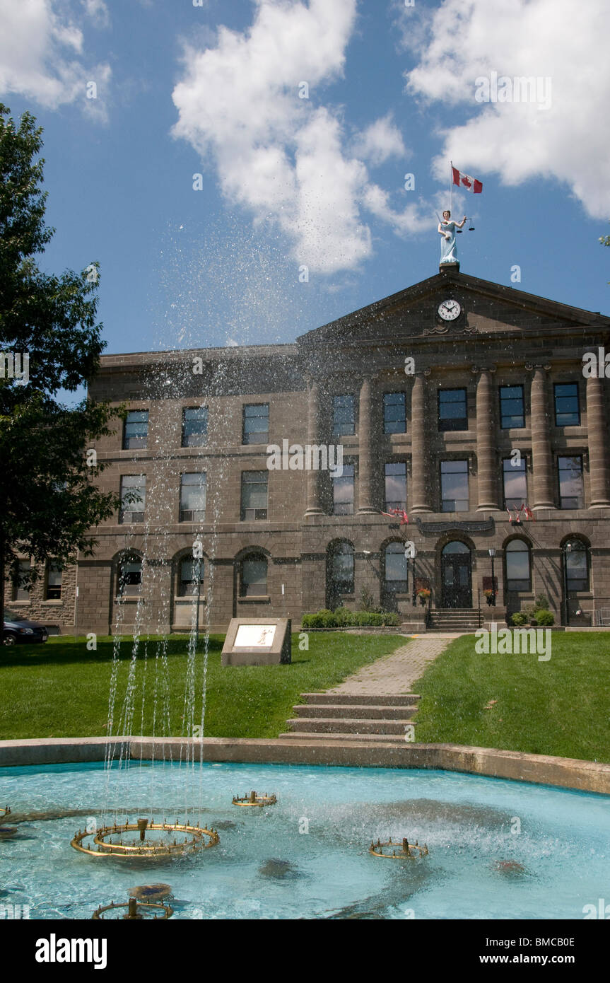 City Hall Town of Brockville 1000 islands Ontario Canada Stock Photo
