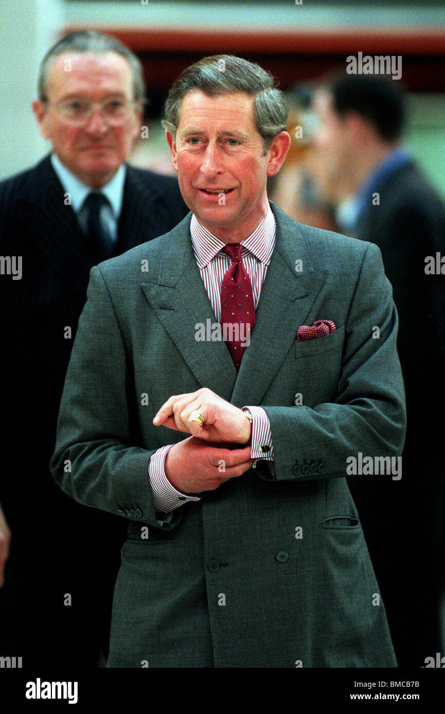 PRINCE CHARLES PRINCE OF WALES 23 October 1998 Stock Photo