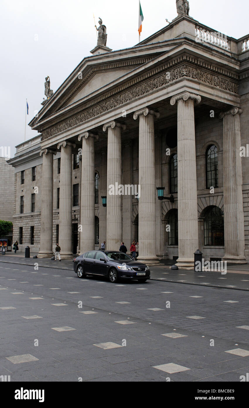 The General Post Office on O'Connell Street Dublin Ireland Stock Photo