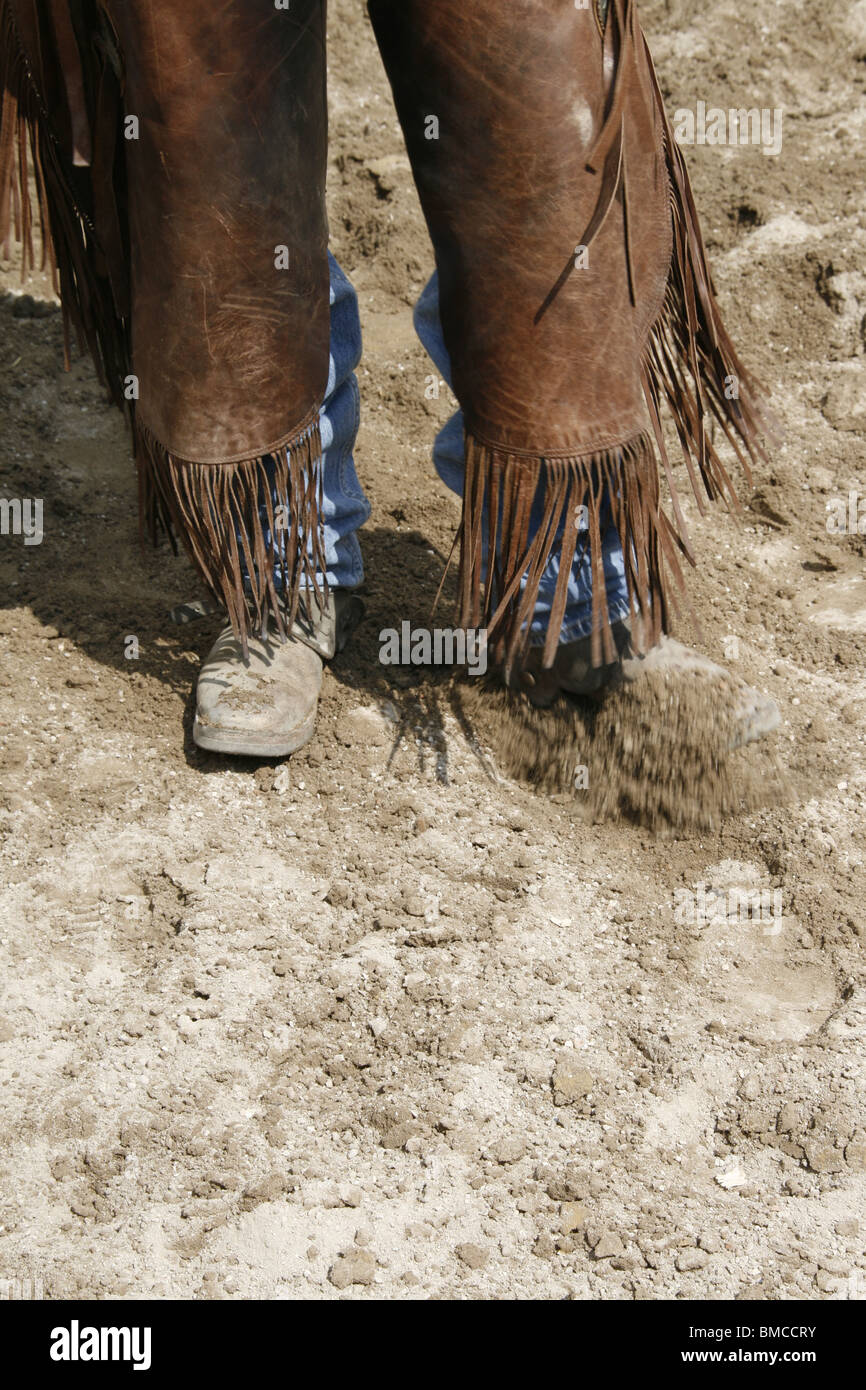 Cowboy boots in stirrups hires stock photography and images Alamy