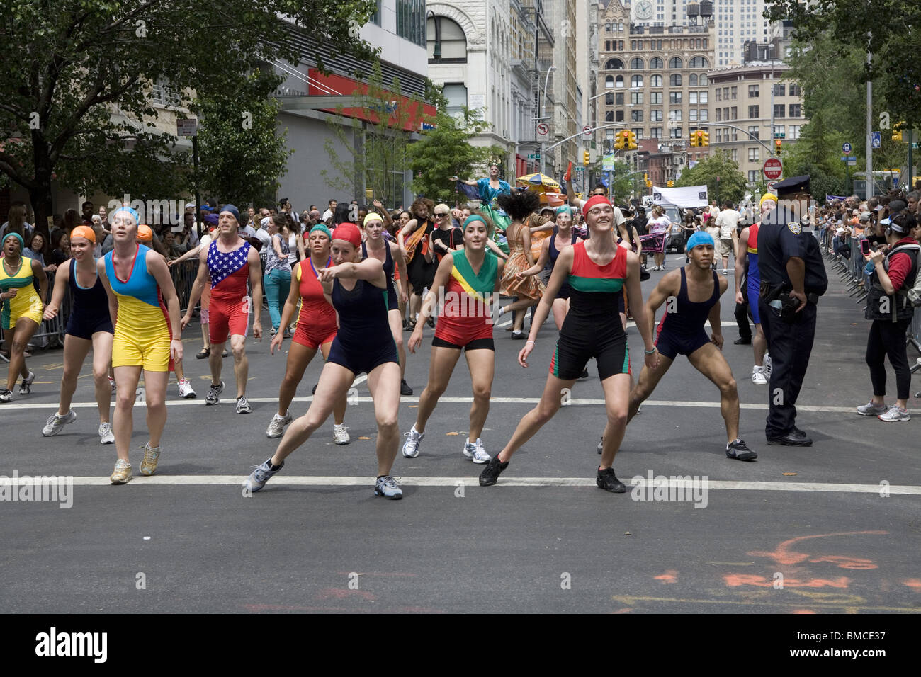 New York City Dance Parade, Broadway, New York City Stock Photo Alamy