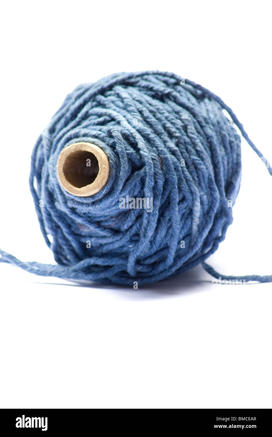 Closeup of a ball of twine Stock Photo Alamy
