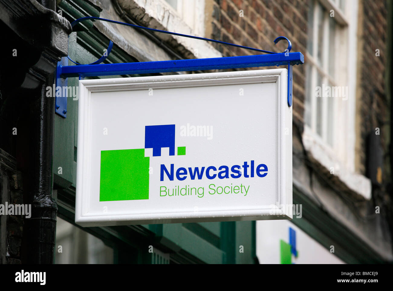 Newcastle Building Society Sign High Resolution Stock Photography and