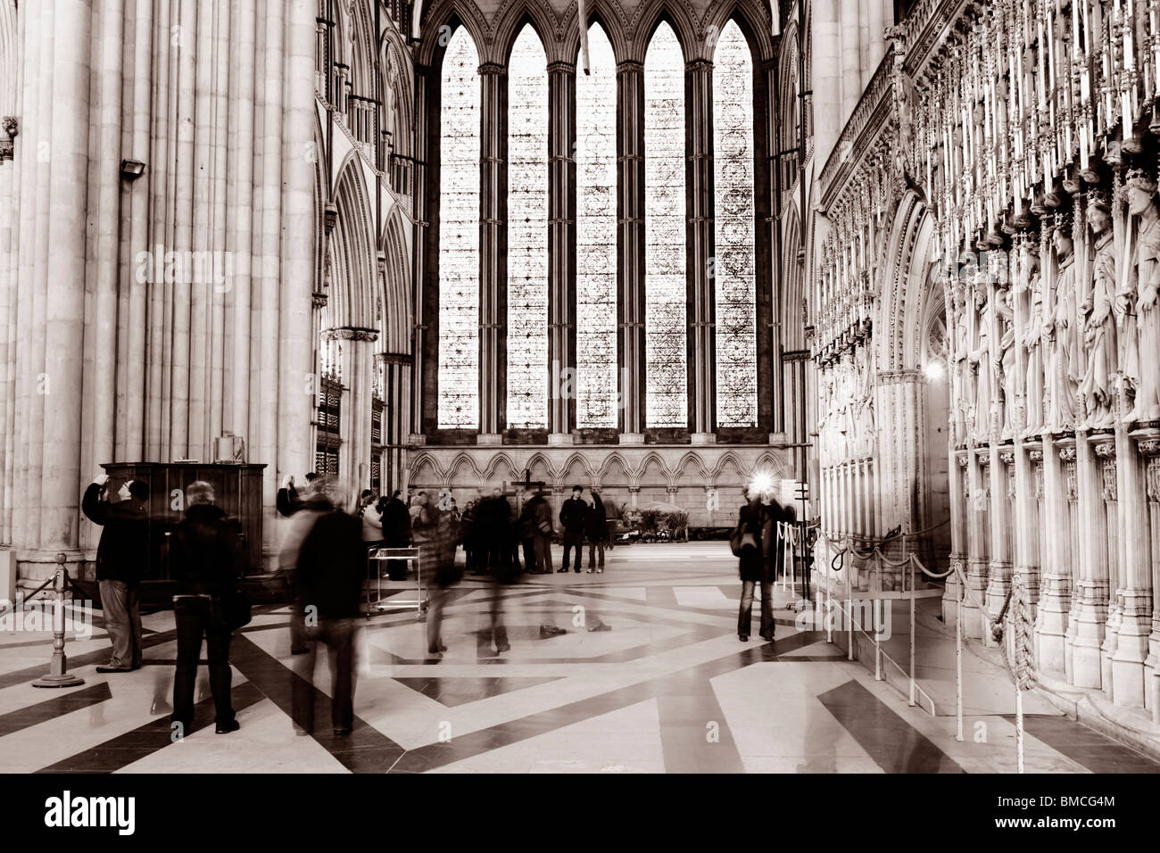 Five sisters window york minster hires stock photography and images