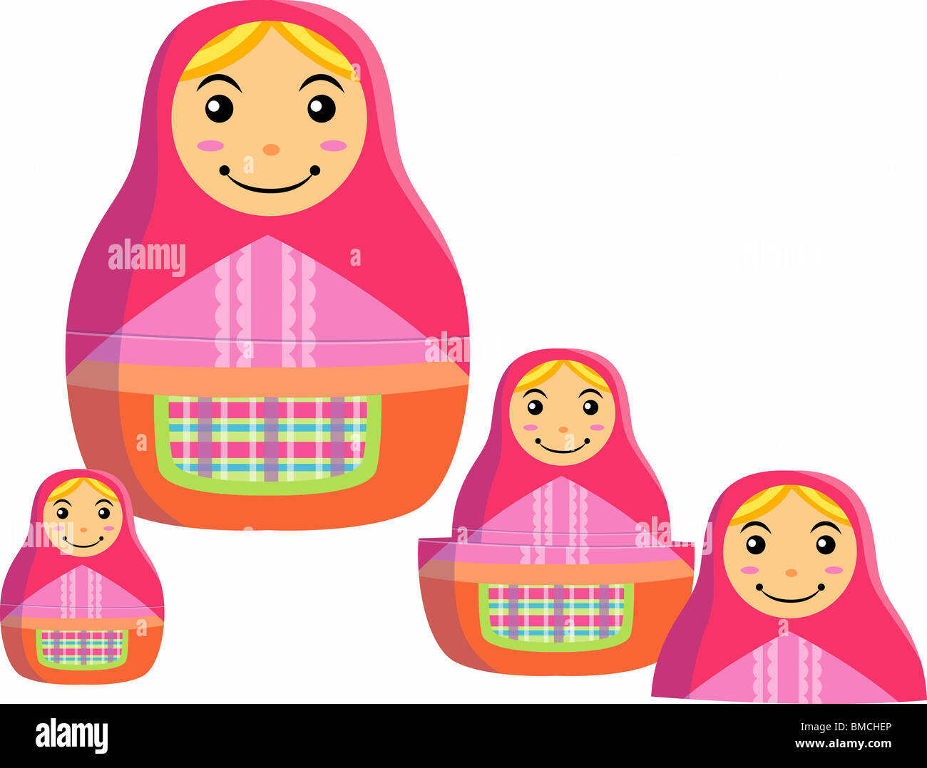 Russian Nesting Doll Stock Photo Alamy