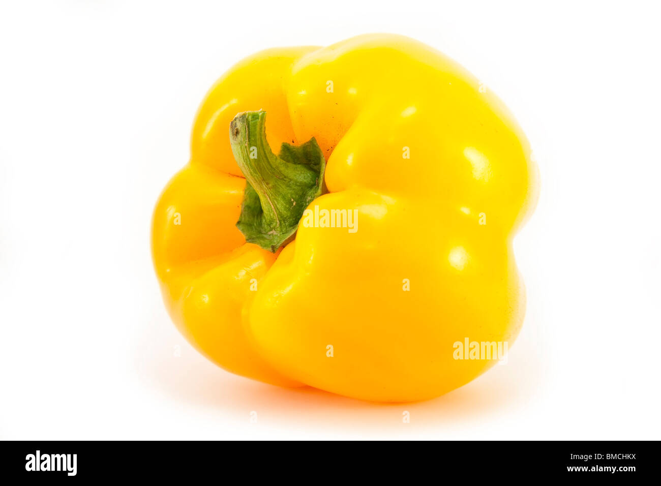Whole yellow pepper Stock Photo Alamy