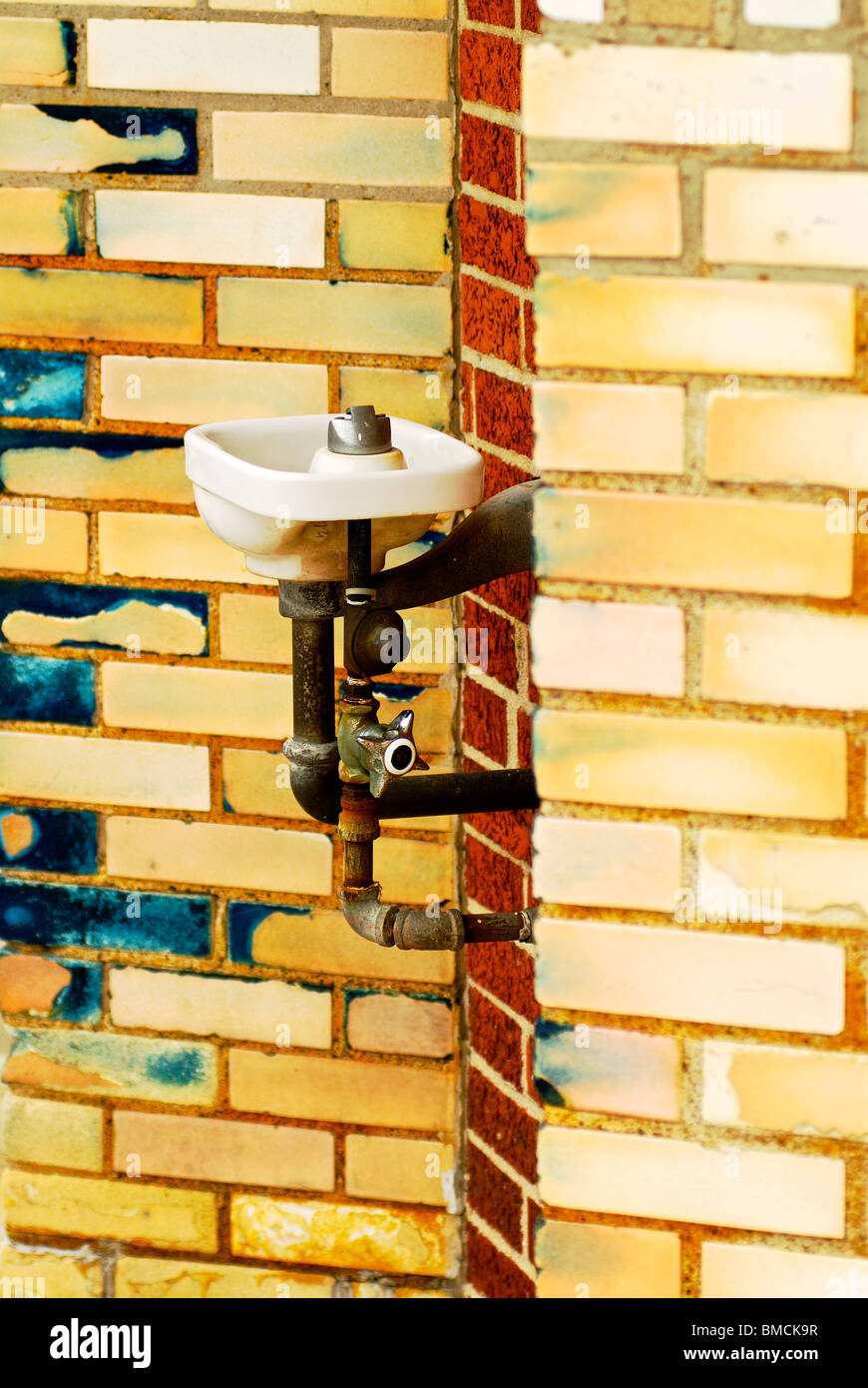 Perry Street in the old city of Napolean, Ohio. Historic old building